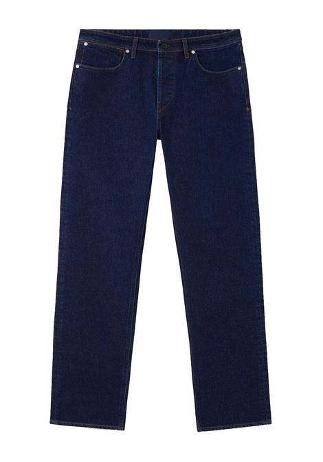 stretch indigo denim-rinsed jeans man blue STONE ISLAND | K2S15 J100007 S0J12VJ201